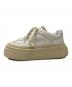 MM6 Maison Margiela (エムエムシックスメゾンマルジェラ) GAMBETTAチャンキースニーカー ホワイト サイズ:36　1/2：16000円