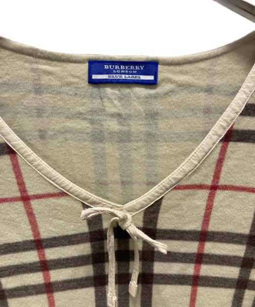 BURBERRY BLUE LABEL（バーバリー ブルー レーベル）BURBERRY BLUE LABEL (バーバリー ブルー レーベル) ロングスリーブカットソー ベージュ サイズ:Mの古着・服飾アイテム