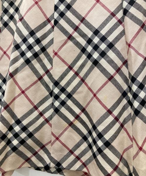 BURBERRY LONDON（バーバリーロンドン）BURBERRY LONDON (バーバリーロンドン) ノヴァチェックロングスカート ベージュ サイズ:Mの古着・服飾アイテム