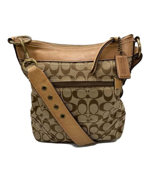 COACH（コーチ）COACH (コーチ) ショルダーバッグ ベージュの古着・服飾アイテム