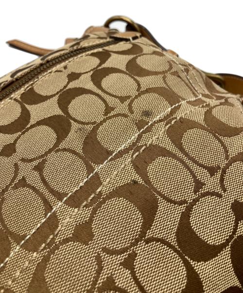 COACH（コーチ）COACH (コーチ) ショルダーバッグ ベージュの古着・服飾アイテム