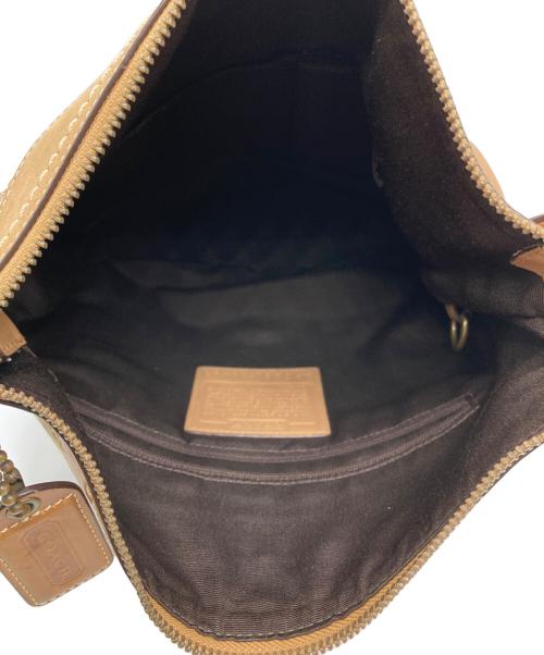 COACH（コーチ）COACH (コーチ) ショルダーバッグ ベージュの古着・服飾アイテム