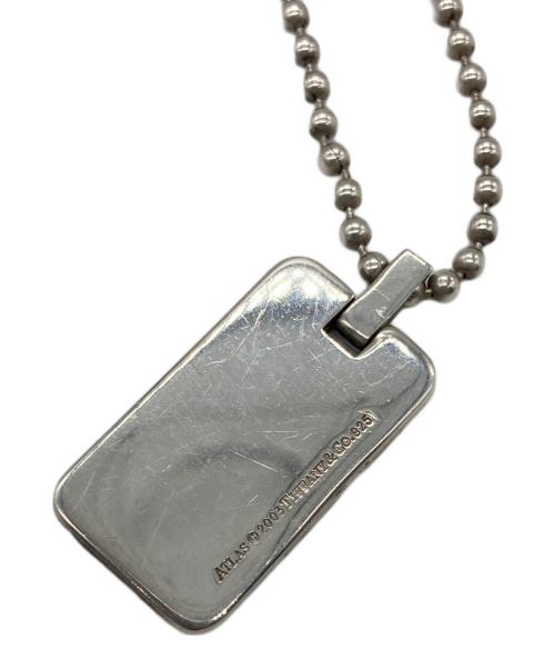 TIFFANY & Co.（ティファニー）Tiffany & Co. (ティファニー) アトラスプレートネックレス シルバーの古着・服飾アイテム