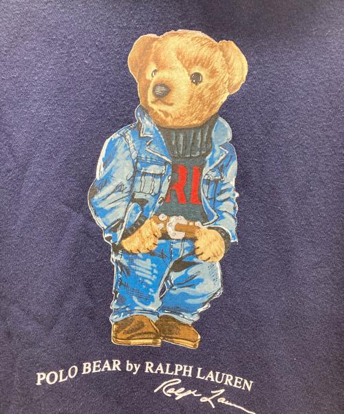 POLO RALPH LAUREN（ポロ・ラルフローレン）POLO RALPH LAUREN (ポロ・ラルフローレン) ポロベアパーカー ネイビー サイズ:Lの古着・服飾アイテム