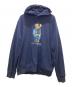 POLO RALPH LAUREN（ポロ・ラルフローレン）の古着「ポロベアパーカー」｜ネイビー