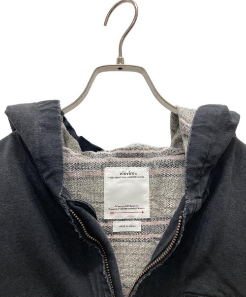 VISVIM（ビズビム）VISVIM (ビズビム) 26AW Cooper Hoodie F.Z. Jkt ブラック サイズ:3の古着・服飾アイテム
