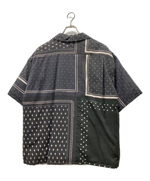 VISVIM（ビズビム）VISVIM (ビズビム) 半袖ダウンシャツ/25SS ict WALLIS DOWN SHIRT グレー サイズ:3の古着・服飾アイテム
