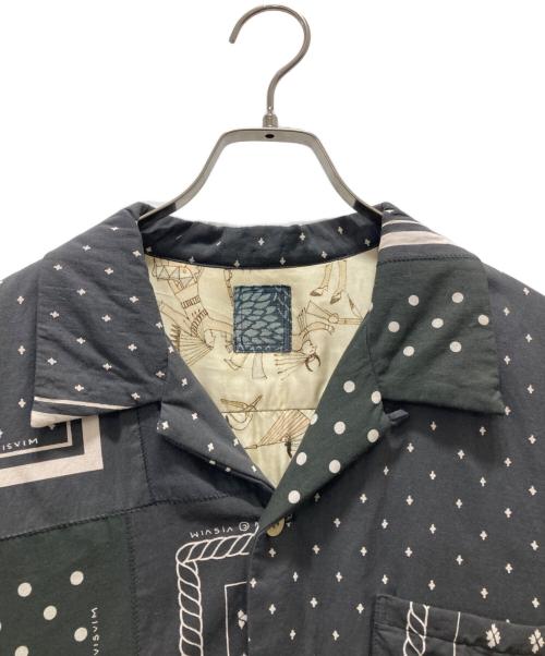 VISVIM（ビズビム）VISVIM (ビズビム) 半袖ダウンシャツ/25SS ict WALLIS DOWN SHIRT グレー サイズ:3の古着・服飾アイテム
