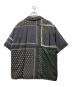 VISVIM (ビズビム) 半袖ダウンシャツ/25SS ict WALLIS DOWN SHIRT グレー サイズ:3：130000円