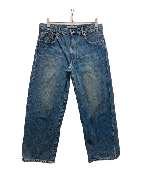 JUNYA WATANABE MAN（ジュンヤワタナベマン）JUNYA WATANABE MAN (ジュンヤワタナベマン) 25SS 綿デニム製品加工パンツ ブルー サイズ:Mの古着・服飾アイテム