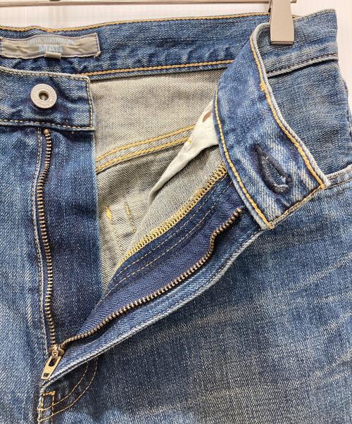 JUNYA WATANABE MAN（ジュンヤワタナベマン）JUNYA WATANABE MAN (ジュンヤワタナベマン) 25SS 綿デニム製品加工パンツ ブルー サイズ:Mの古着・服飾アイテム