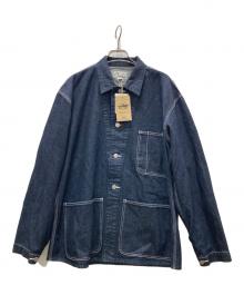 FREERAGE（フリーレイジ）の古着「デニムカバーオール/"11oz Denim" カバーオール」｜ネイビー