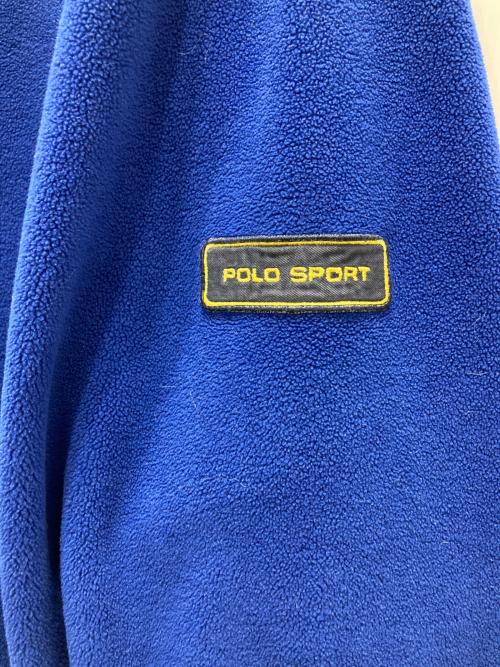 POLO SPORT（ポロスポーツ）POLO SPORT (ポロスポーツ) フリースジャケット ブルー サイズ:XLの古着・服飾アイテム