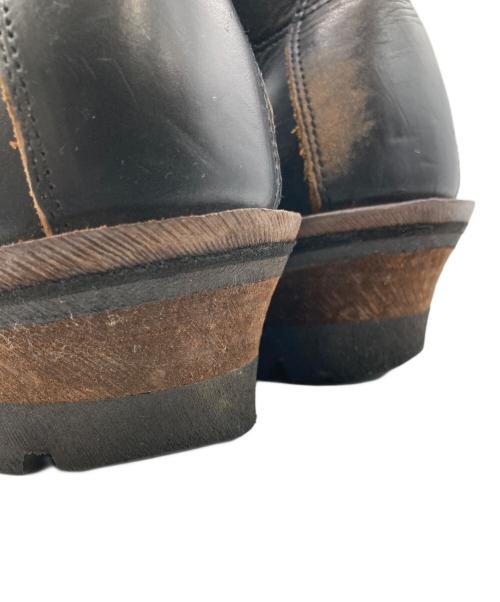 SLOW WEAR LION（スローウェアライオン）SLOW WEAR LION (スローウェアライオン) レースアップブーツ/ZIP MID BOOTS HORWEEN CHROMEXCEL Leather VIBRAM ブラック サイズ:6Eの古着・服飾アイテム