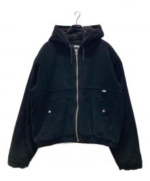 stussy（ステューシー）の古着「コーデュロイジャケット/Cord Work JKT」｜ブラック