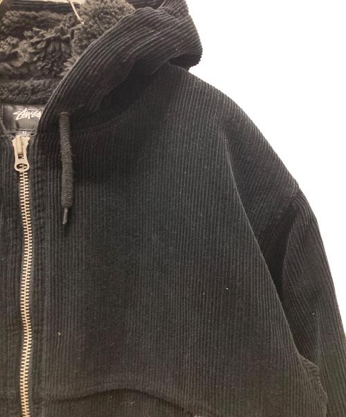 stussy（ステューシー）stussy (ステューシー) コーデュロイジャケット/Cord Work JKT ブラック サイズ:XLの古着・服飾アイテム