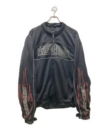 HARLEY-DAVIDSON（ハーレーダビッドソン）の古着「メッシュジャケット」｜ブラック