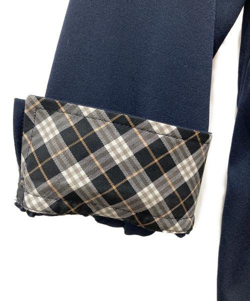 BURBERRY BLUE LABEL（バーバリー ブルー レーベル）BURBERRY BLUE LABEL (バーバリー ブルー レーベル) シャツワンピース ネイビー サイズ:38の古着・服飾アイテム