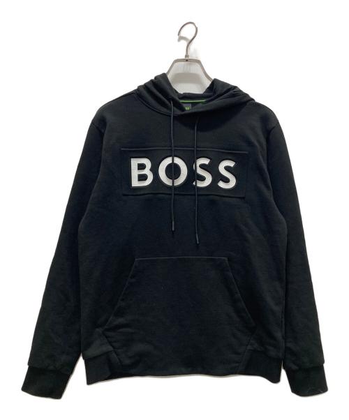 BOSS（ボス）BOSS (ボス) BOSSロゴパーカー ブラック サイズ:Sの古着・服飾アイテム