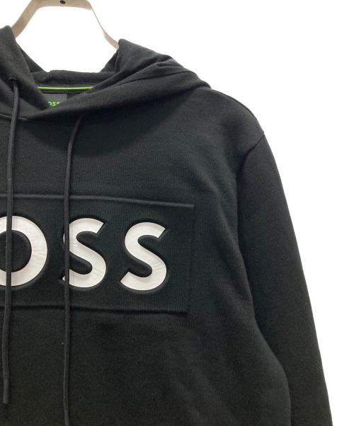 BOSS（ボス）BOSS (ボス) BOSSロゴパーカー ブラック サイズ:Sの古着・服飾アイテム