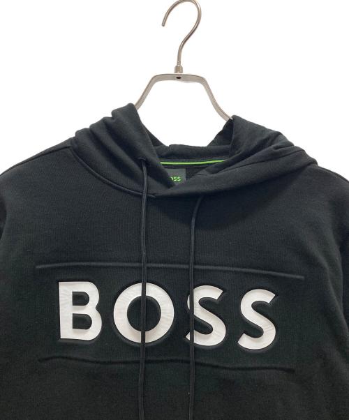 BOSS（ボス）BOSS (ボス) BOSSロゴパーカー ブラック サイズ:Sの古着・服飾アイテム