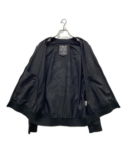 Hysteric Glamour（ヒステリックグラマー）Hysteric Glamour (ヒステリックグラマー) SEE NO EVIL シーノーイービルナイロンブルゾン/25SS ブラック サイズ:Lの古着・服飾アイテム
