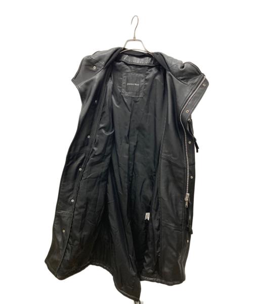 JOHNNY WOLF（ジョニーウルフ）johnny wolf (ジョニーウルフ) レザーコート ブラック サイズ:3の古着・服飾アイテム