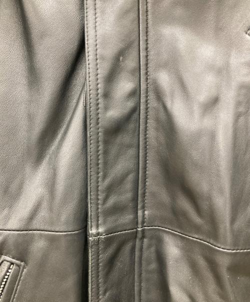 JOHNNY WOLF（ジョニーウルフ）johnny wolf (ジョニーウルフ) レザーコート ブラック サイズ:3の古着・服飾アイテム