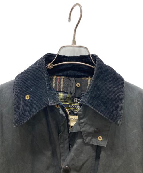 Barbour（バブアー）Barbour (バブアー) BORDERオイルドコート グレー サイズ:34の古着・服飾アイテム