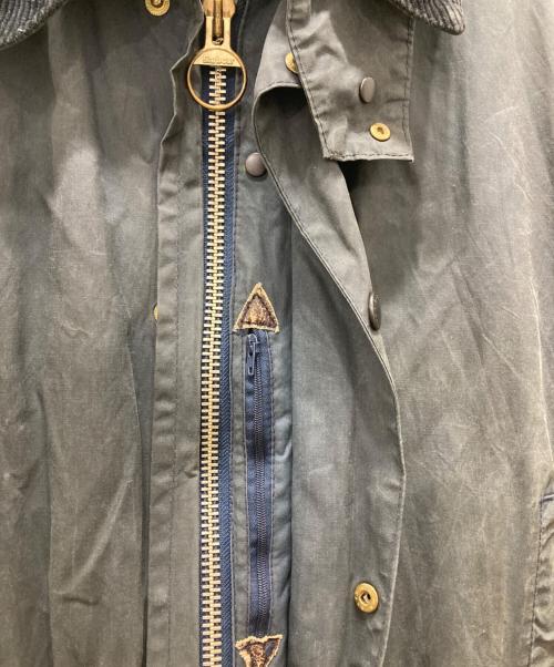 Barbour（バブアー）Barbour (バブアー) BORDERオイルドコート グレー サイズ:34の古着・服飾アイテム