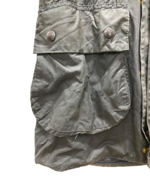 Barbour（バブアー）Barbour (バブアー) BORDERオイルドコート グレー サイズ:34の古着・服飾アイテム
