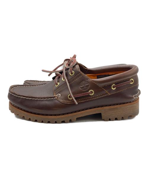 Timberland（ティンバーランド）Timberland (ティンバーランド) デッキシューズ ブラウン サイズ:25.5の古着・服飾アイテム
