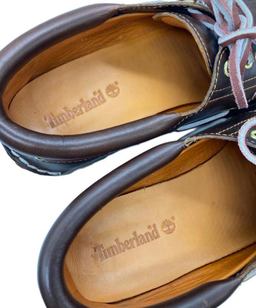 Timberland（ティンバーランド）Timberland (ティンバーランド) デッキシューズ ブラウン サイズ:25.5の古着・服飾アイテム