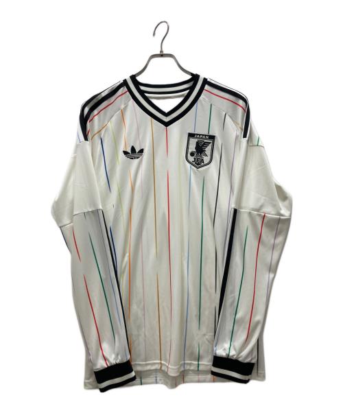 adidas（アディダス）adidas (アディダス) レプリカ ユニフォーム ホワイト サイズ:2XLの古着・服飾アイテム