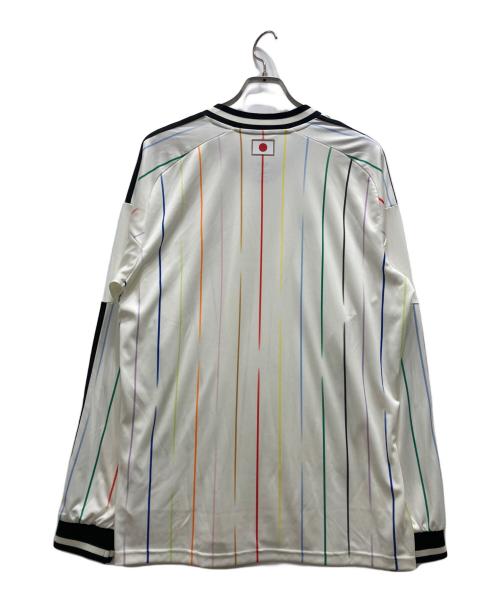 adidas（アディダス）adidas (アディダス) レプリカ ユニフォーム ホワイト サイズ:2XLの古着・服飾アイテム