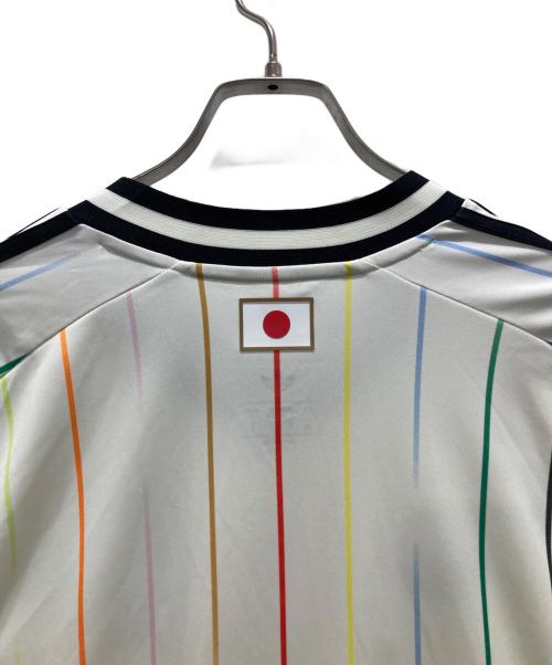 adidas（アディダス）adidas (アディダス) レプリカ ユニフォーム ホワイト サイズ:2XLの古着・服飾アイテム