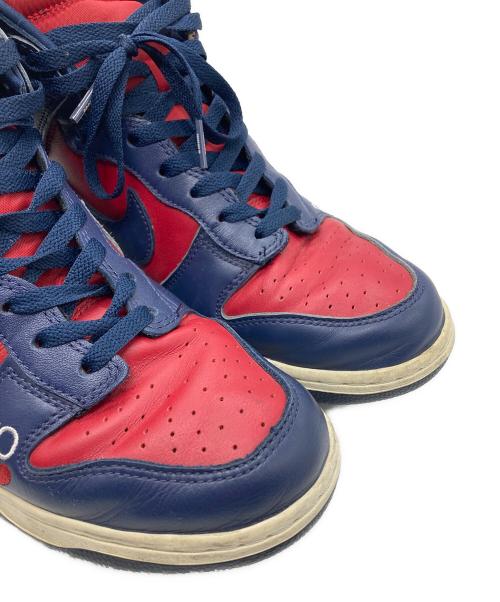 NIKE（ナイキ）NIKE (ナイキ) SUPREME (シュプリーム) Dunk High By Any Means レッド サイズ:28の古着・服飾アイテム