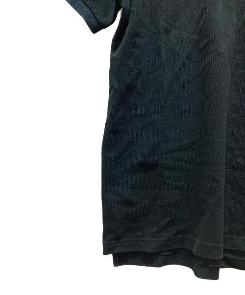 Vivienne Westwood man（ヴィヴィアン ウェストウッド マン）Vivienne Westwood man (ヴィヴィアン ウェストウッド マン) ラインオーブ刺繍ライトニング ポロシャツ ブラック サイズ:44の古着・服飾アイテム
