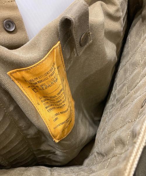 RALPH LAUREN（ラルフローレン）RALPH LAUREN (ラルフローレン) ミリタリーキャンバスショルダーバッグ カーキの古着・服飾アイテム