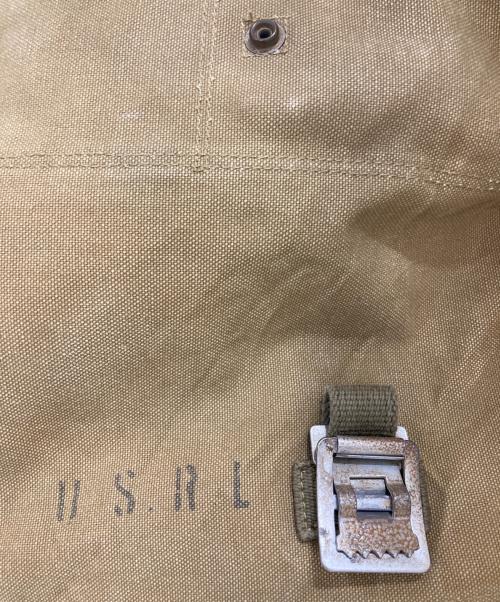 RALPH LAUREN（ラルフローレン）RALPH LAUREN (ラルフローレン) ミリタリーキャンバスショルダーバッグ カーキの古着・服飾アイテム