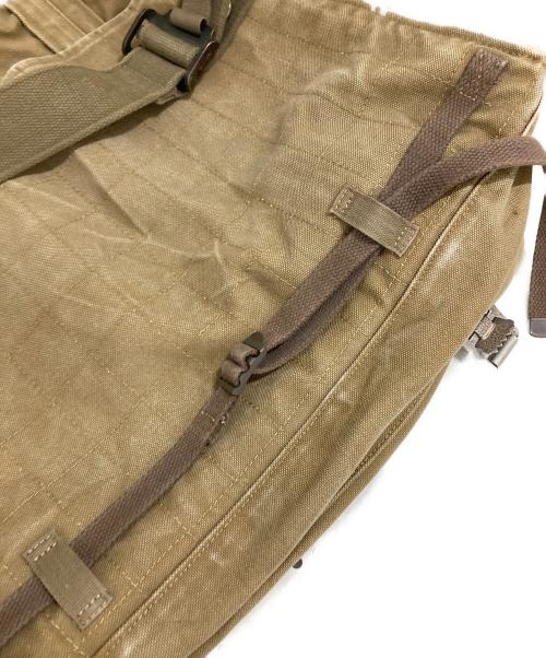 RALPH LAUREN（ラルフローレン）RALPH LAUREN (ラルフローレン) ミリタリーキャンバスショルダーバッグ カーキの古着・服飾アイテム