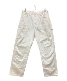 BIG BEN by Wrangler（ビッグベン バイ ラングラー）の古着「ペインターデニムパンツ」｜ホワイト