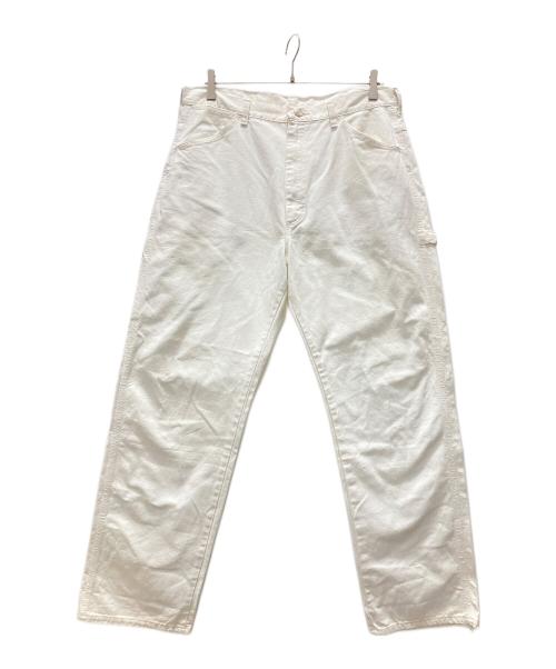 BIG BEN by Wrangler（ビッグベン バイ ラングラー）BIG BEN by Wrangler (ビッグベン バイ ラングラー) ペインターデニムパンツ ホワイト サイズ:36の古着・服飾アイテム