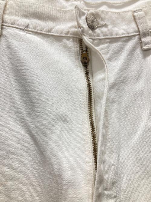 BIG BEN by Wrangler（ビッグベン バイ ラングラー）BIG BEN by Wrangler (ビッグベン バイ ラングラー) ペインターデニムパンツ ホワイト サイズ:36の古着・服飾アイテム