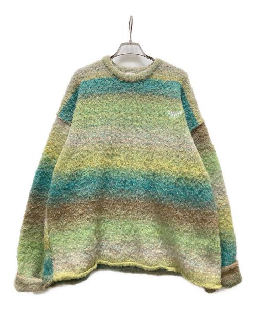 YOUNGER SONG（ヤンガーソング）Younger Song (ヤンガーソング) グラデーションニット グリーン サイズ:Mの古着・服飾アイテム