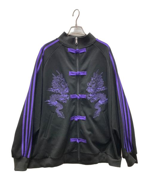 Candy Stripper（キャンディーストリッパー）Candy Stripper (キャンディーストリッパー) LiSA (リサ) チャイナトラックジャケット/DRAGON TRACK JACKET ブラック サイズ:２の古着・服飾アイテム