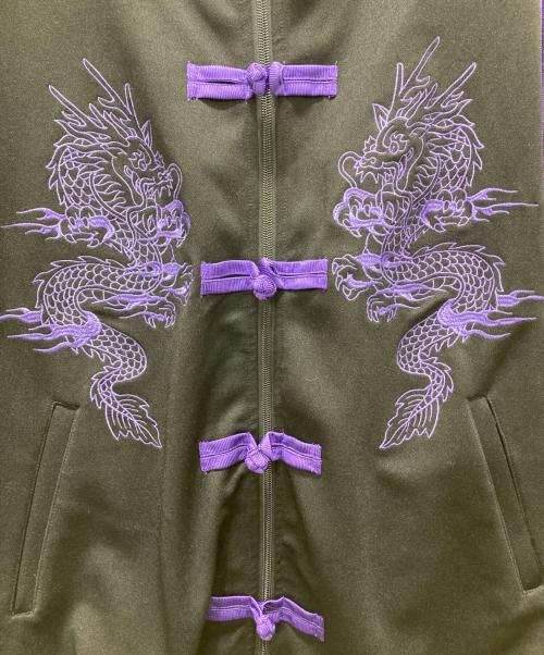 Candy Stripper（キャンディーストリッパー）Candy Stripper (キャンディーストリッパー) LiSA (リサ) チャイナトラックジャケット/DRAGON TRACK JACKET ブラック サイズ:２の古着・服飾アイテム