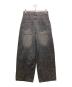 LILL (リル) 12oz ルーズシルエットシームデニムパンツ ブラック サイズ:M：4000円