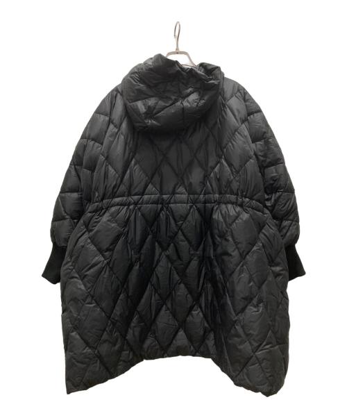 RUIRUE BOUTIQUE（ルイルエブティック）RUIRUE BOUTIQUE (ルイルエブティック) キルティングダウンコート ブラック サイズ:L~LLの古着・服飾アイテム