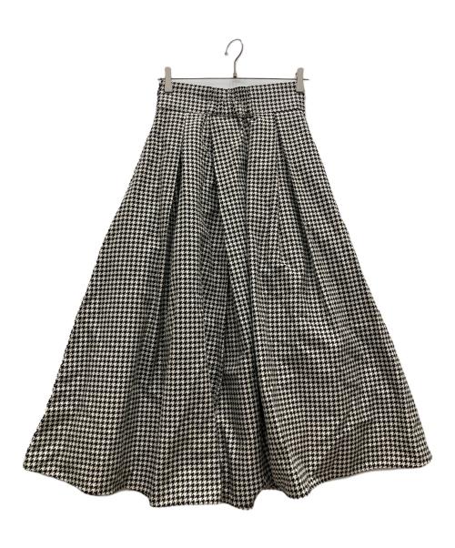 JENNE（ジェンヌ）JENNE (ジェンヌ) レトロフレアスカート ブラック サイズ:L 未使用品の古着・服飾アイテム